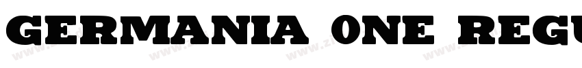 Germania 0ne Regular字体转换